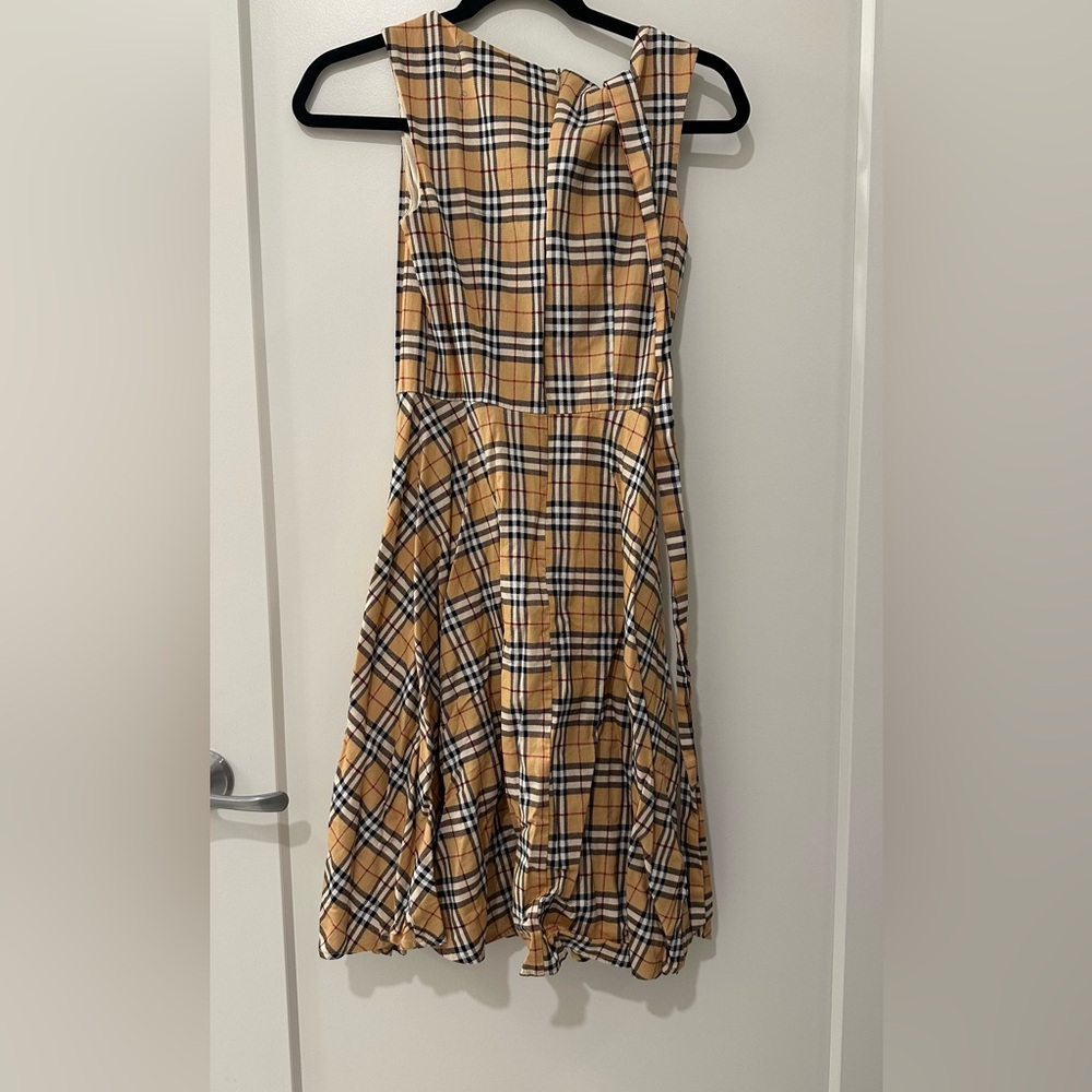 Plaid dress